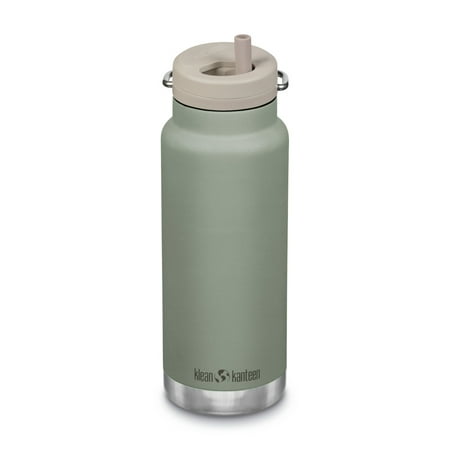 Klean Kanteen TKWide Insulated Water Bottle with Twist Cap - Stainless Steel Water Bottle - 32 Oz  Sea Spray