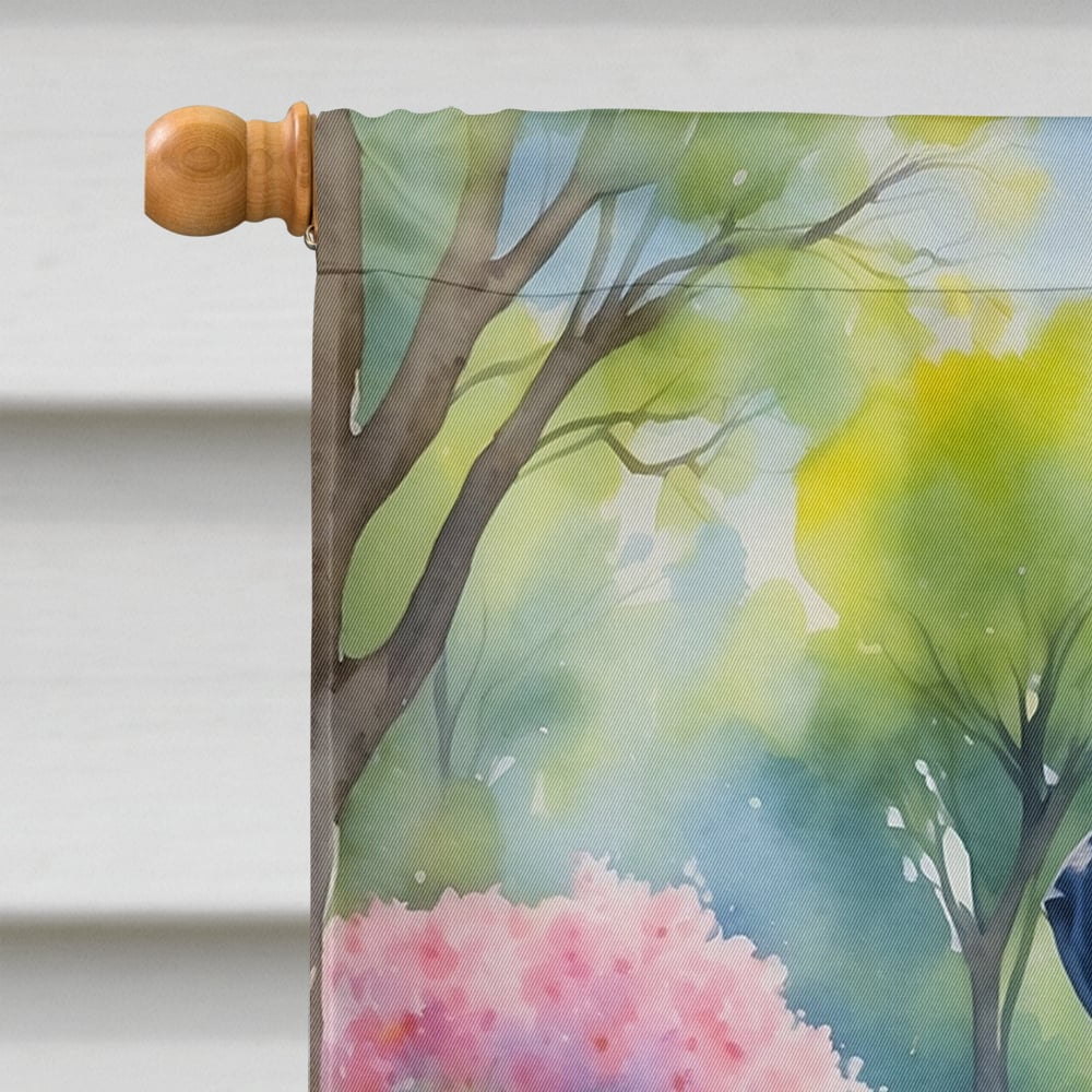 Great Dane Spring Path House Flag 28 in x 40 in