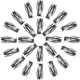 thumbnail image 5 of 24 pinzas para el pelo con doble asa, pinzas para el pelo con broche de metal, barra para el pelo, 5 of 5