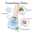 thumbnail image 7 of AZUREBEAUTY Nail Polish, Celestial Blue Quick Dry Super Lustrous, Professional DIY for Home Manicure and Pedicure, 7 of 7