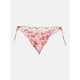 thumbnail image 4 of No Boundaries Scenic Route String Bikini Bottoms with Lettuce Edge, Women’s XXS-XXL, 4 of 5