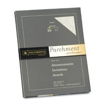 Southworth Parchment Specialty Multipurpose Paper 24 lbs. 8.5" x 11" Ivory 100/Box (P984CK)