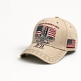 thumbnail image 5 of Yungyresw Unisex Baseball Caps Adjustable Strap Anniversary USA Hat Never Forget Memorial Caps Patriotic American Flag Sun Hat F One Size, 5 of 7