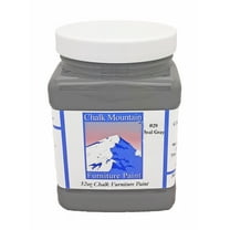 Chalk Mountain Furniture Paint - 32 Oz - Seal Gray Chalky Interior Paint