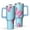 Light-blue, variant on Butterfly Gift 40oz Tumbler with Handle and Straw, Large Capacity Travel Cup for Hot & Cold Drinks, Double Walled Vacuum Insulated Cup, Butterfly Lover Birthday Gifts for Women Girls