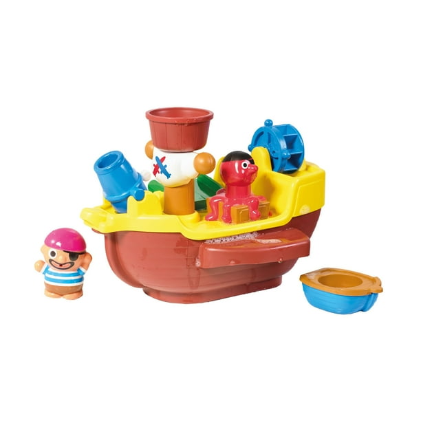 Juguete de baño Toomies Pirate Ship con figuras interactivas