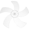 thumbnail image 2 of FRCOLOR Plastic Fan Blade Replacement for Household Standing Pedestal Fan 2pcs Fan Supply, 2 of 11