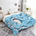 thumbnail image 2 of Cute Sharks Blanket Gifts for Girls Boys Women - Super Soft Cozy Warm Throw Sheet for Couch Bed Sofa Office Decor All Season 50"x60" for Teens, 2 of 6