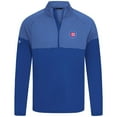 thumbnail image 2 of Men's Levelwear Royal Chicago Cubs Classic Stripes Insignia 2.0 Pullover, 2 of 3