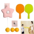thumbnail image 2 of Hanging Table Tennis Trainer Portable Set Door Pong Game For Kids With And Adjustable Hanging Table Tennis Trainer, 2 of 5
