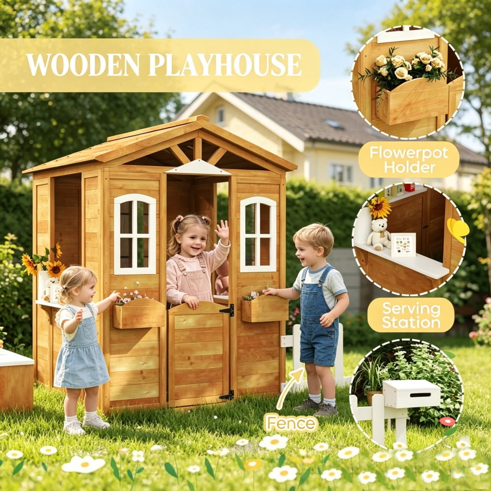 Wooden Playhouse