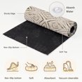 thumbnail image 6 of Area Rugs 3'x5', Brown Geometric Carpet Runner Indoor Outdoor Rugs Home Decor Aesthetic, Vintage Abstract Chic Motifs Aesthetic Non Slip Mats Washable Accent Rug for Living Room Bedroom, 6 of 8
