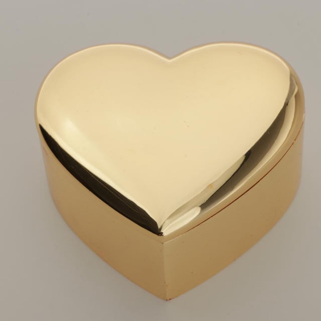 Caja de almacenamiento de joyas de boda Fernando Oro