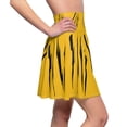 thumbnail image 7 of Effete Feline Claw Marks Scratch Women Skater Skirt (AOP), 7 of 7