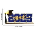 thumbnail image 2 of Amacok Class of 2025 Decorations Sign, Class of 2025 Table Sign, Graduation Photo Props, Table Top Class of 2025 Sign for Grad Party Supplies, 2 of 4