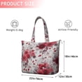 thumbnail image 4 of Pioneer Flower Floral Print Pattern Travel Tote Bags for Women Carry On,Large Weekender Bags for Women Travel,Multi Functional Duffle Bag for Work,Shopping,Sports, 4 of 5