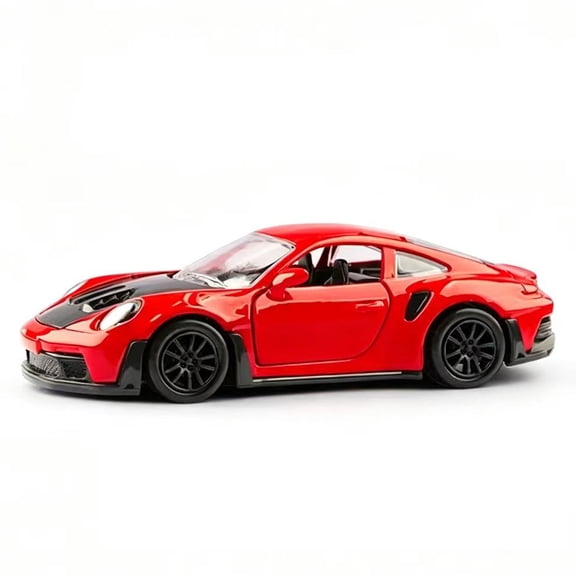 1:32 Scale Diecast Alloy Vehicle Replica, Simulated Mini Metal Car with Openable Doors, Pull Back Friction Model, Desktop Display Ornament & Hobby Collector Present