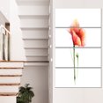 thumbnail image 1 of Red Poppy Flower with Large Petals - Large Flower Canvas Wall Art, 1 of 3