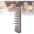 thumbnail image 2 of Peine de estilo para hombres con dientes anchos, herramienta profesional para cabello mojado y secado, ideal para todos los tipos de cabello y estilos, 2 of 4