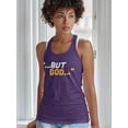thumbnail image 2 of But God Racerback Tank Women -Wayne Beasley Designs, Female Small, 2 of 4