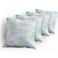 thumbnail image 5 of Ambesonne Pastel Throw Pillow Cover 4 Pack, Hexagonal Soft, 20", Multicolor, 5 of 7