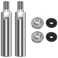 thumbnail image 1 of Juego de Eje de Extensión para Amoladora Angular con Rosca de 5/8 Pulgadas A 11, Adaptador de Pulido para Automóvil de 2 Piezas, 3,15 Pulgadas, 1 of 7