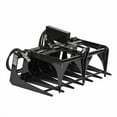 thumbnail image 2 of Titan Attachments 42" Mini Skid Steer Root Grapple Bucket, Universal Quick Tach Connection, 3,000 PSI Hydraulic Cylinder with Cylinder Guards, for Clearing Trees, Roots, Rocks, Brush, 2 of 4