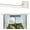 White, variant on Boho Wood Grain Curtain Rods for Windows 66-184 Inch(5.5-15.3ft) Heavy Duty Wrap Around Blackout Curtain Rods, Adjustable Room Darkening Drapery Rod for Bedroom, Living Room & Outdoor
