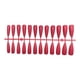 thumbnail image 4 of Seitruly Tabletas para mejorar las uñas Diseño elegante de puntos Uña falsa Cobertura completa Puntas de manicura llamativas JM-17Rose Red JM-17Rosa Roja 10piezas, 4 of 6