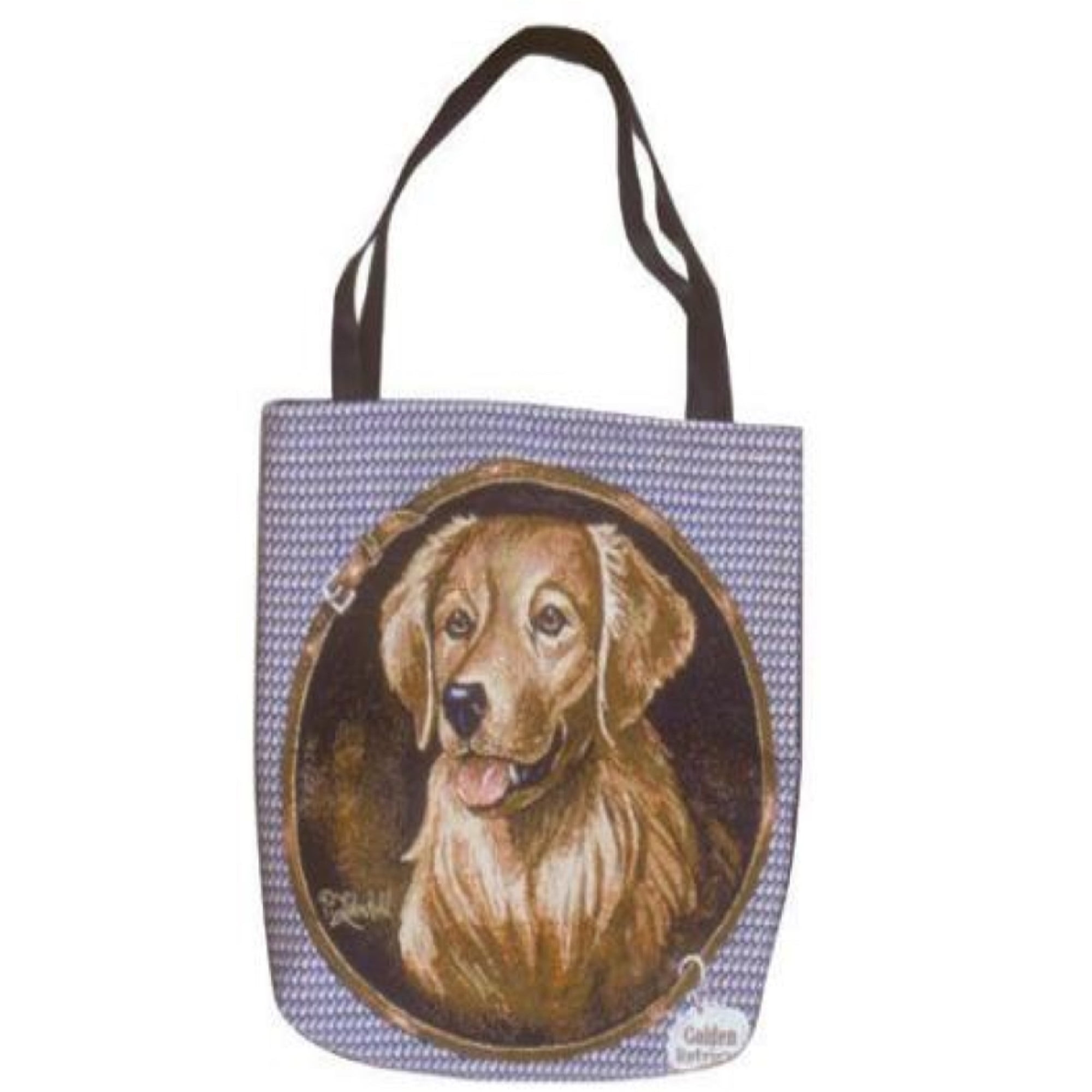 golden retriever tote bag