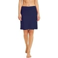 thumbnail image 7 of SnnmBlm Women Swim Skirt with Legging Sun Protective 50+ Swimming Tight Skort Capris Navy M, 7 of 7