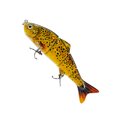 thumbnail image 2 of Greeniant Señuelos de plástico Forma de pez artificial Cebo Metal Triple Garras Gancho de pesca Tackle Crank Pescar 3 Greeniant HW4709-03, 2 of 6