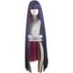 thumbnail image 1 of wonima44 Anime Cosplay Wig Long straight Hair Wig with Bangs Blue and Pink Mixed Wig Heat Resistant Synthetic Hair Wigs 120 CM, 1 of 1