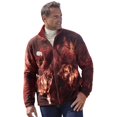 thumbnail image 3 of Atlas For Men - Forro Polar Lobo para Hombre (Burdeos, Beige), 3 of 3