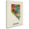 thumbnail image 2 of Trademark Fine Art "Nevada Map" Canvas Wall Art by Michael Tompsett, 2 of 3