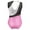 Pink, variant on MSemis Girls Kids Shiny Metallic Gymnastics Leotard Ballet Dance Costumes