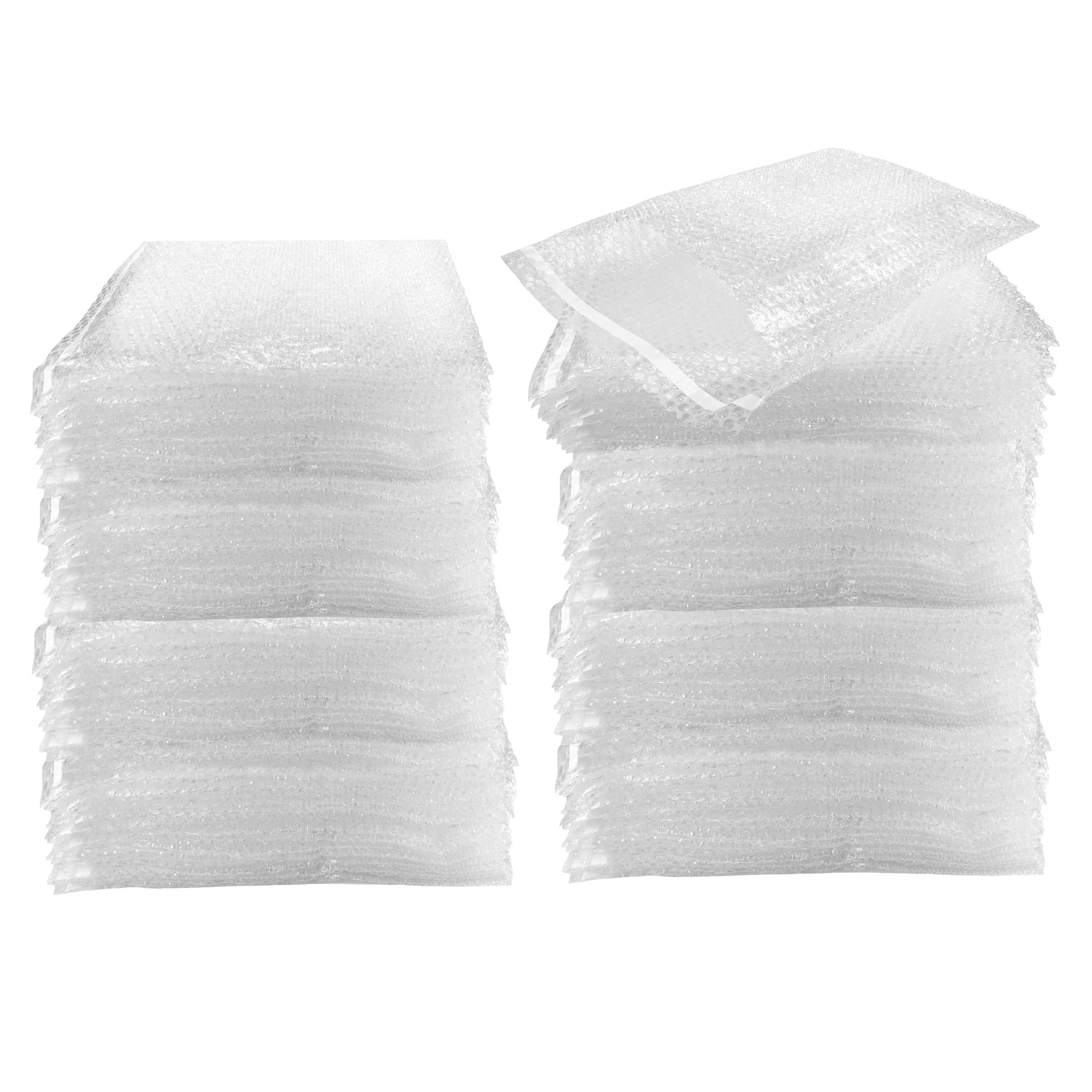 UOFFICE 200 Clear Bubble Out Bags 12x15.5" - #7 Wrap Pouches Envelopes Self-Sealing