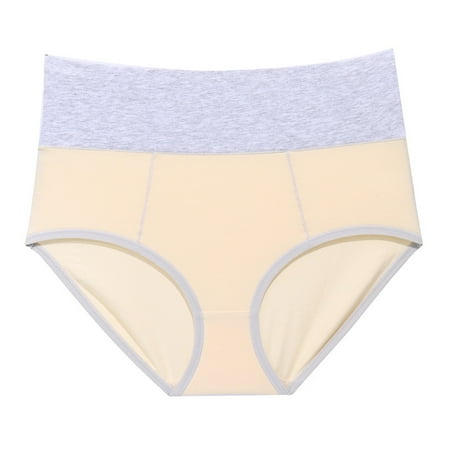 

Women s Silky Skin High Rise Panty，Women s Casual Comfort Seamless Ladies Widen Belt Panties Briefs Pack of 3