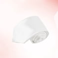 thumbnail image 3 of Corbatas de caballero de 5 cm de color liso para cosplay, escenario, decoración de ropa, fiesta, disfraz, color blanco, 3 of 7