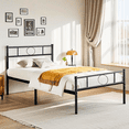 thumbnail image 2 of Cama Individual Base de Cama Plegable MILICO NEGRO FurnitureR Individual, 2 of 7