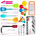 thumbnail image 1 of Juego de utensilios de cocina Kaluns, 24 piezas, nailon y acero inoxidable, 1 of 7