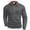 Grey, variant on Ketyyh-chn99 Long Sleeve Polo Shirts for Men Knit Polo Men's Long Sleeved Casual Solid Color Plaid Pocket Lapel Long Sleeved Shirt Size for 3XL,Navy