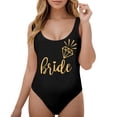 thumbnail image 1 of MKLEKYY Traje De Baño Mujer Women Fashion Letter Print Piece Swimsuit Sexy Bikini Swimwear Bathing Sleeveless Backless Swimsuit 1829, 1 of 4