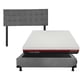 thumbnail image 1 of Colchon Queen Size Roll+Box Base Cama+ Cabecera Catania Gris, 1 of 8
