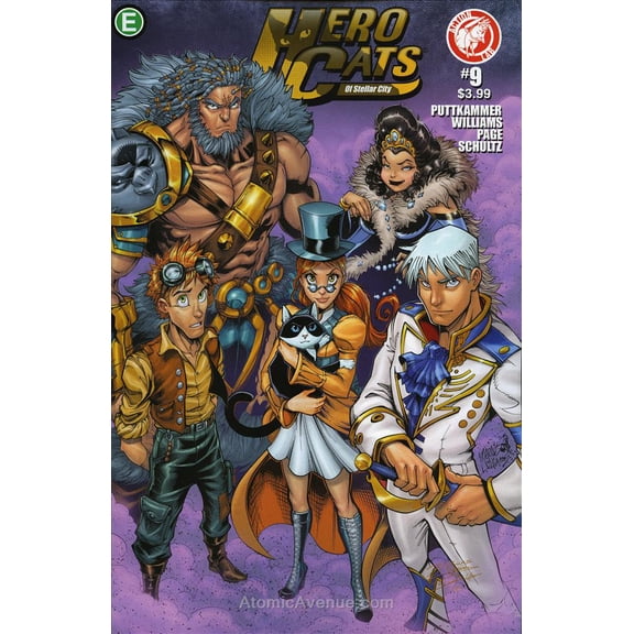 Hero Cats #9 VF ; Action Lab Comic Book