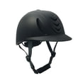 thumbnail image 1 of Eigraketly Cascos para montar a caballo Deporte Ligero Durable Casco ecuestre Ajustable Transpirable Gorra resistente al polvo al aire libre Cuidado ecuestre y deportes negro 1, 1 of 6