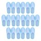 thumbnail image 2 of Comfortable 10 Pairs Disposable Slippers For Guests Hotel Supplies Blue Non-slip Indoor Shoes, 2 of 5