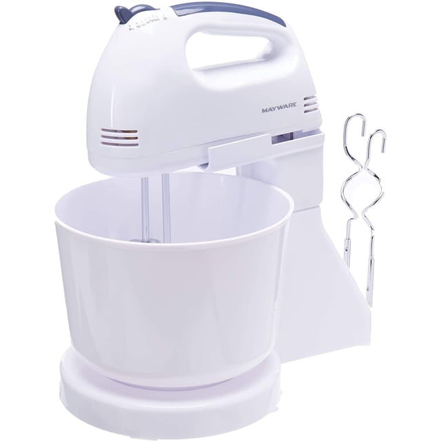 Batidora DE Mano Mayware GA-091 7 Vel Potente 100 WATS Tazón DE 1.5 Litros