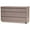 Gray, variant on Mobital Savvy 3 Drawer Extension Dresser in High Gloss Gray