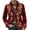 Red-3, variant on Christmas Blazer Men Mens Xmas Party Dinner Prom Printed Suit Jacket Corduroy 3 Button Casual Sports Coats
